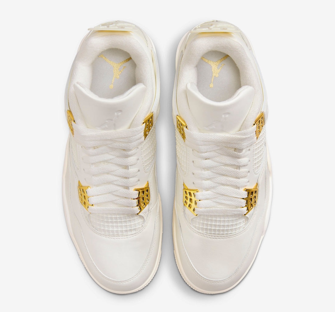 Air Jordan 4 Retro Metallic Gold