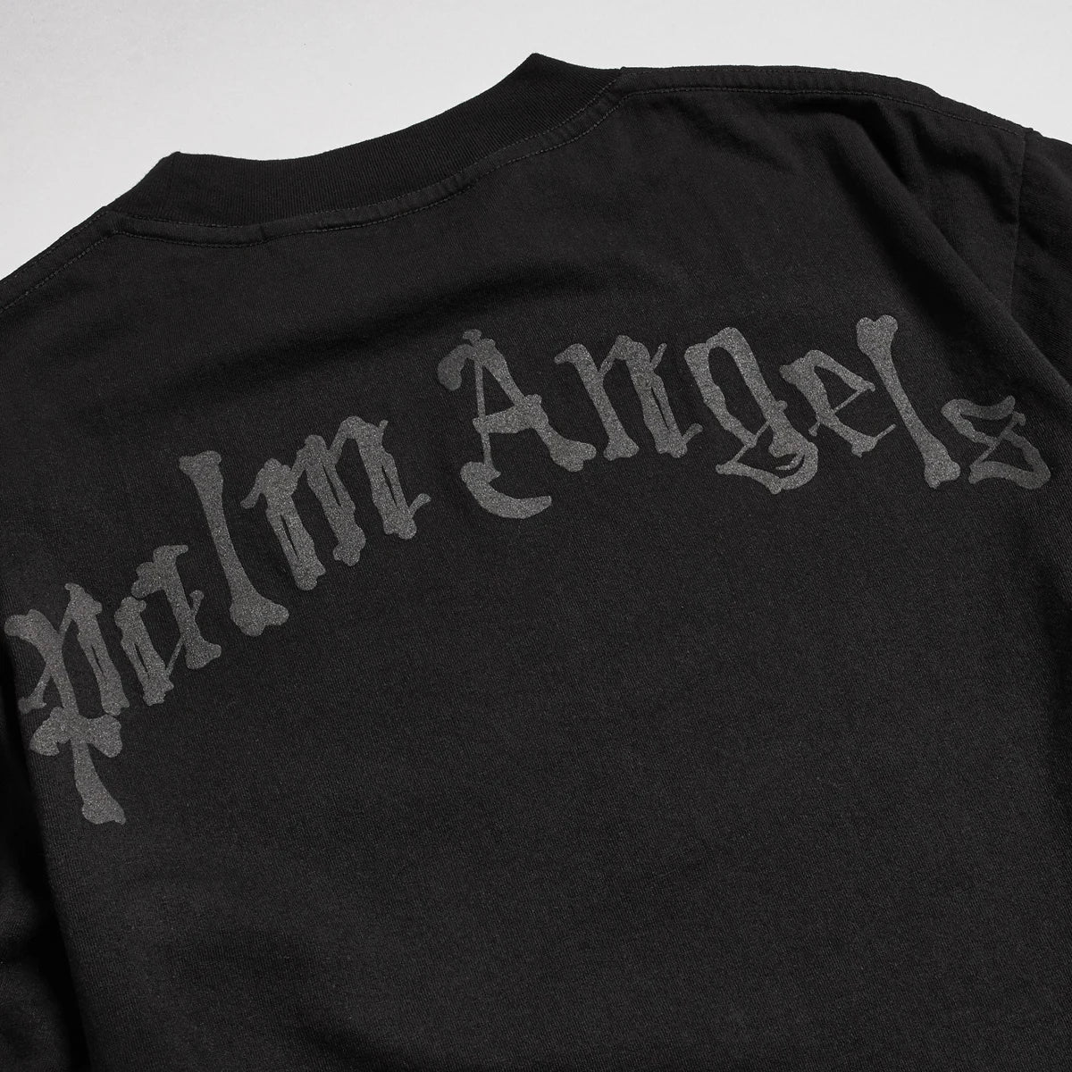 Palm Angels Skeleton Bear T-Shirt Black