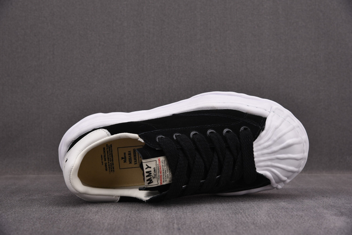 Maison Mihara Yasuhiro Blakey OG Sole Low Black No Logo