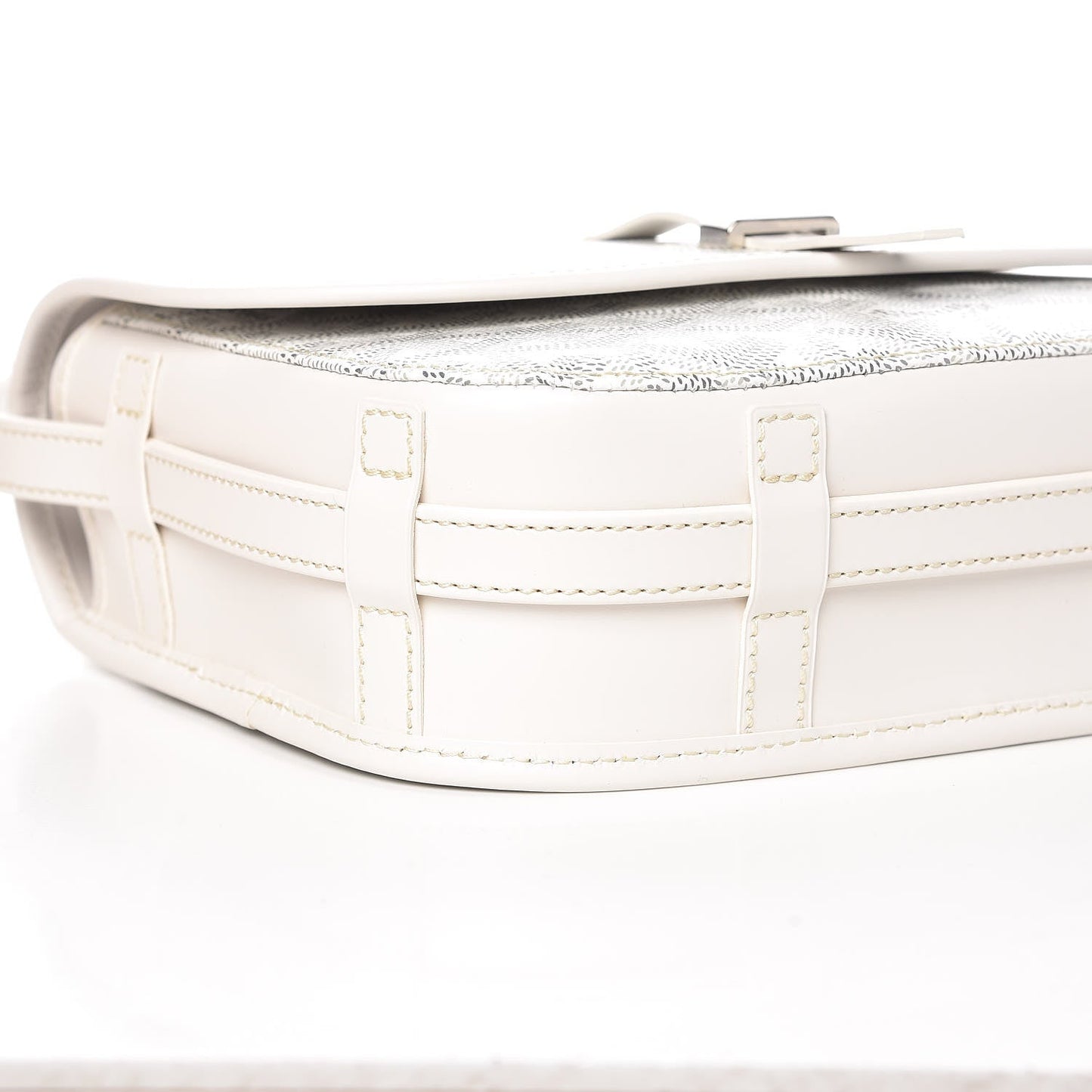 Goyard Belvedere PM Bag White