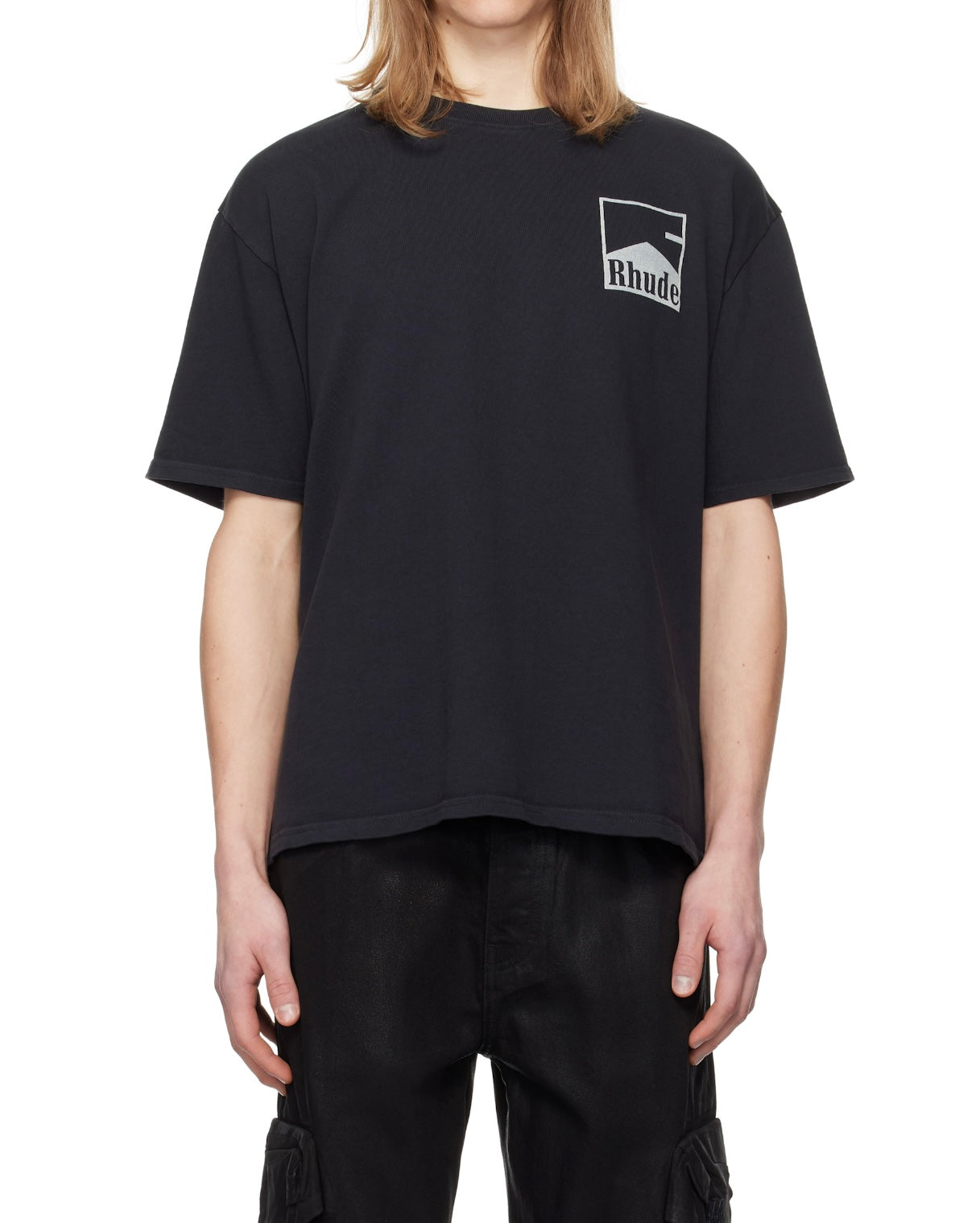 RHUDE Chevron T-Shirt | Black