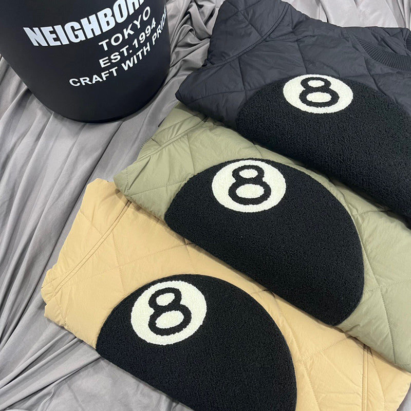 Stüssy 8 BALL QUILTED LINER JACKET (Olive)