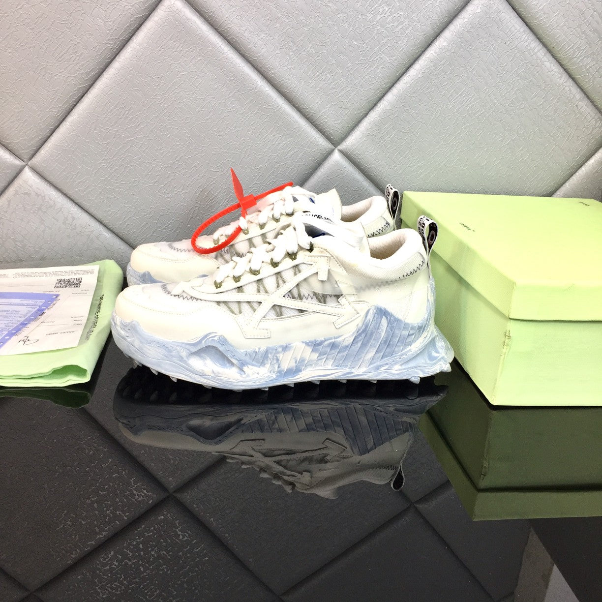 Off-White Wmns ODSY-1000 'White Blue'