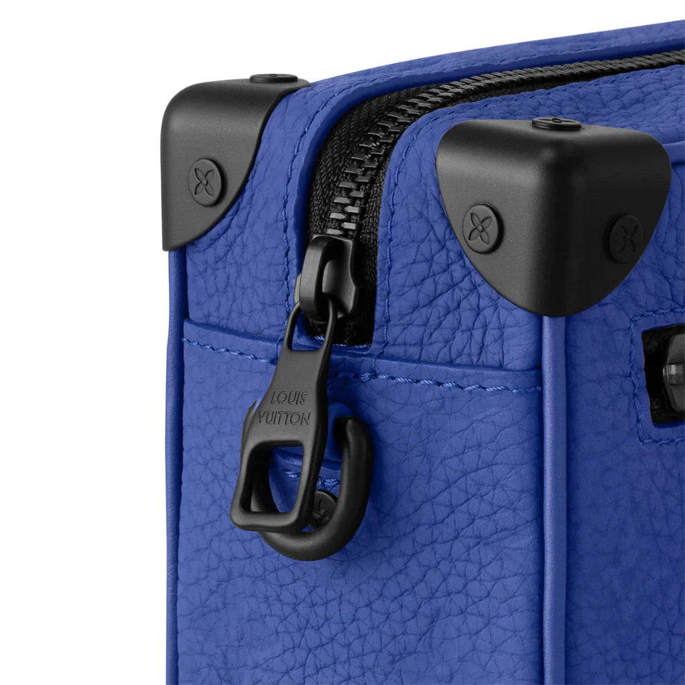 LOUIS VUITTON Mini Soft Trunk Bag In Blue