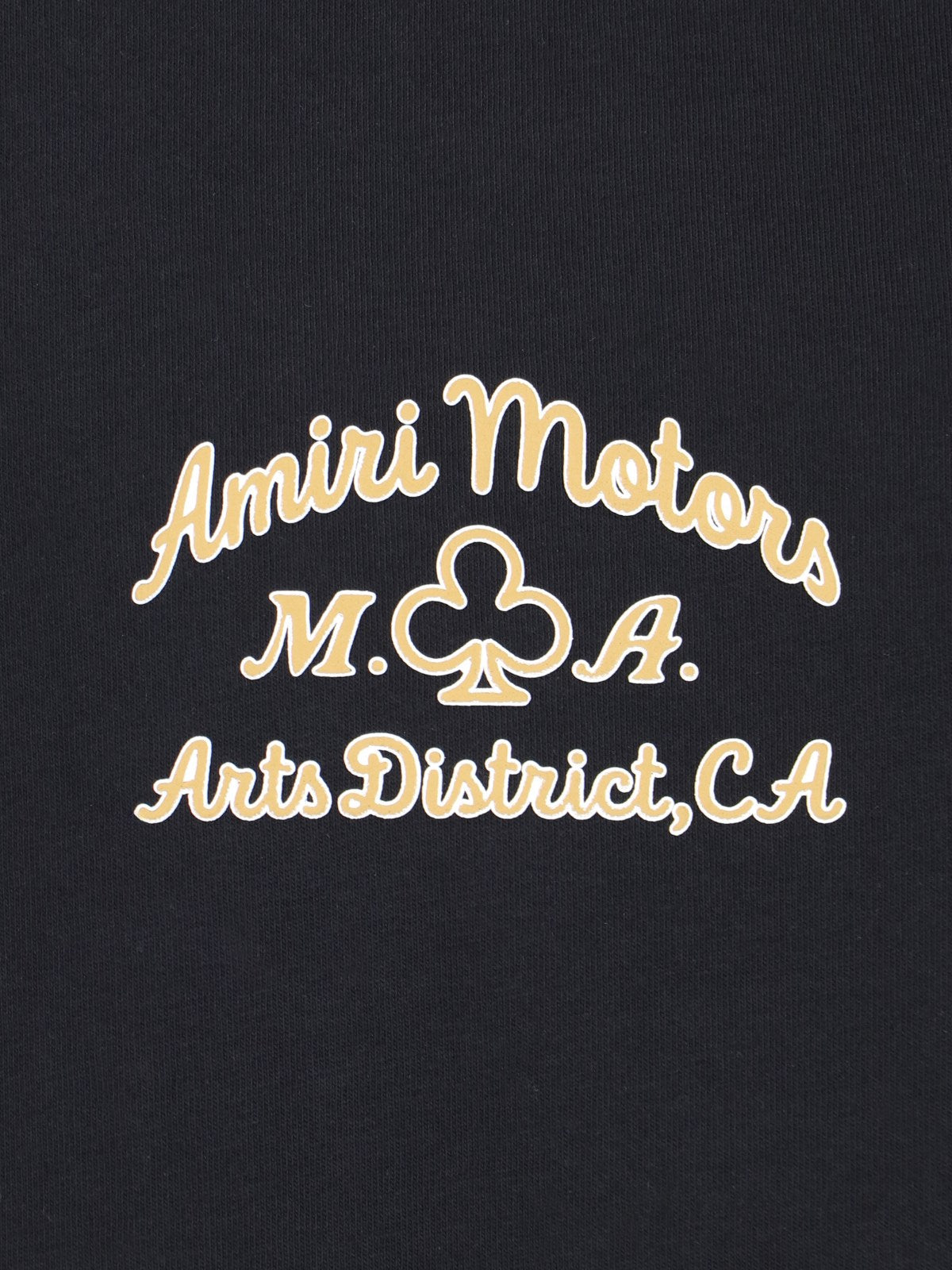 AMIRI  Cotton Motors T-Shirt Black