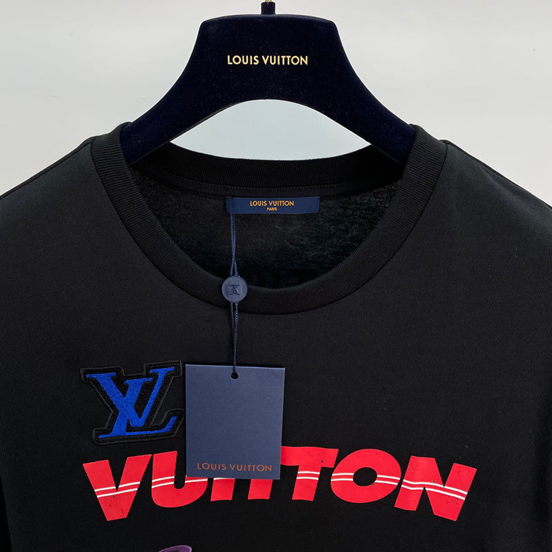 Louis Vuitton x NBA Crossover Round Neck Printing TShirt