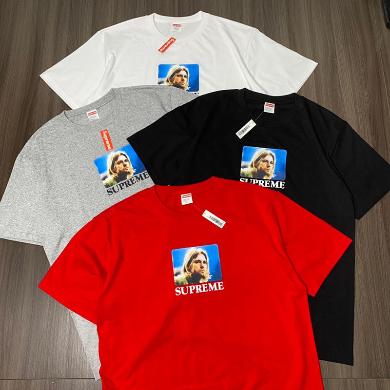 Supreme Kurt Cobain Tee Red - SS23