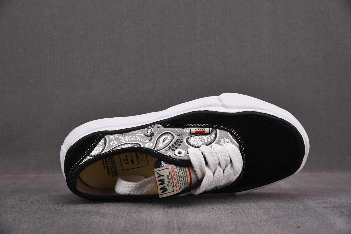 Maison Mihara Yasuiro Baker OG Sole Bandana Black/Grey