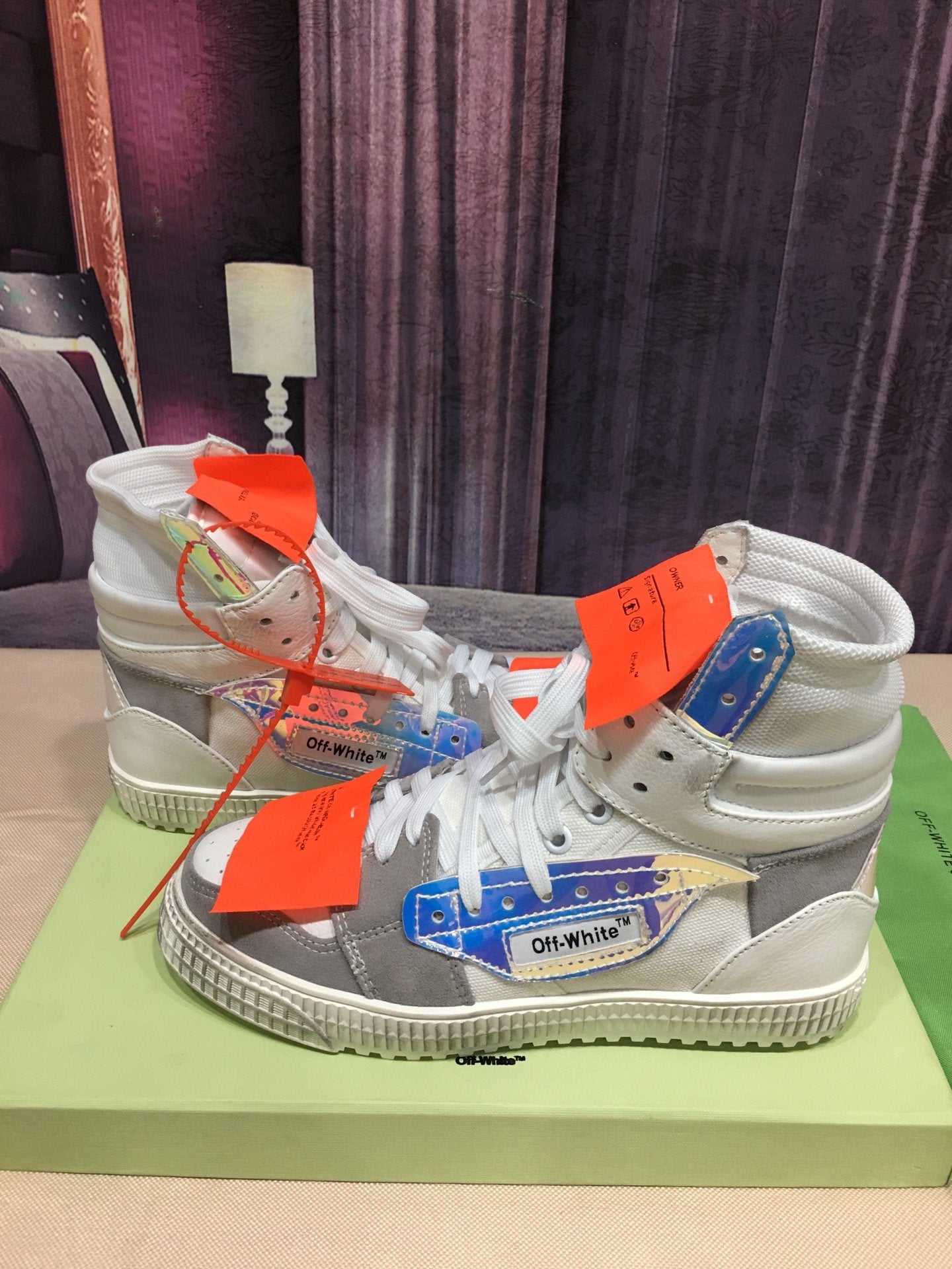 Off-White Off Court 3.0 High 'Distressed Iridescent'