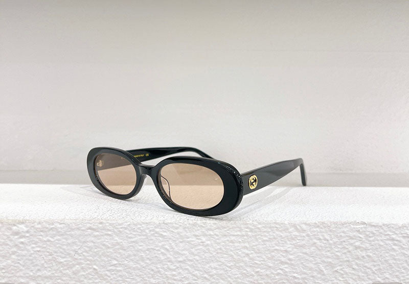 Gucci Oval-frame Sunglasses
