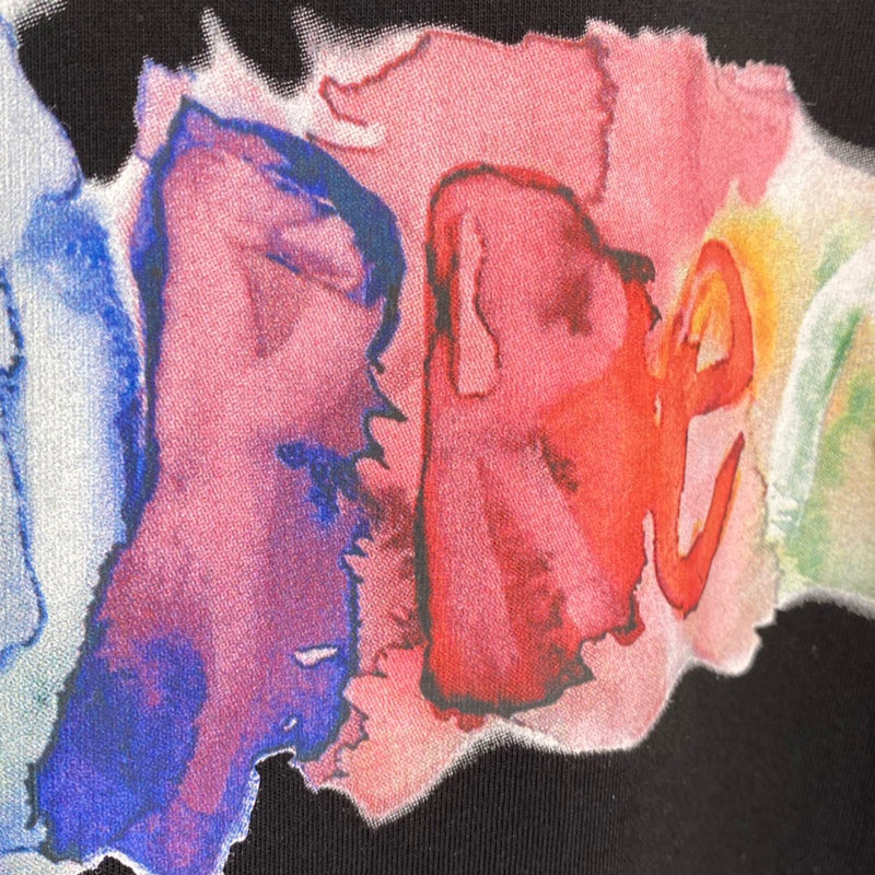 Supreme Watercolor Tee Black - SS23