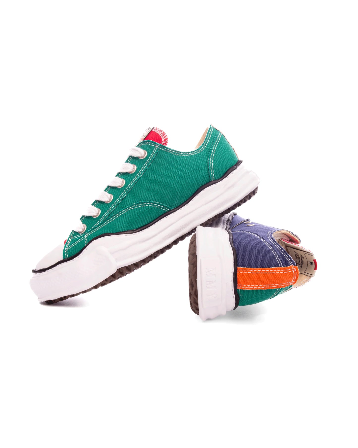 Maison Mihara Yasuhiro Peterson Low OG sole Overdyed Multi Color