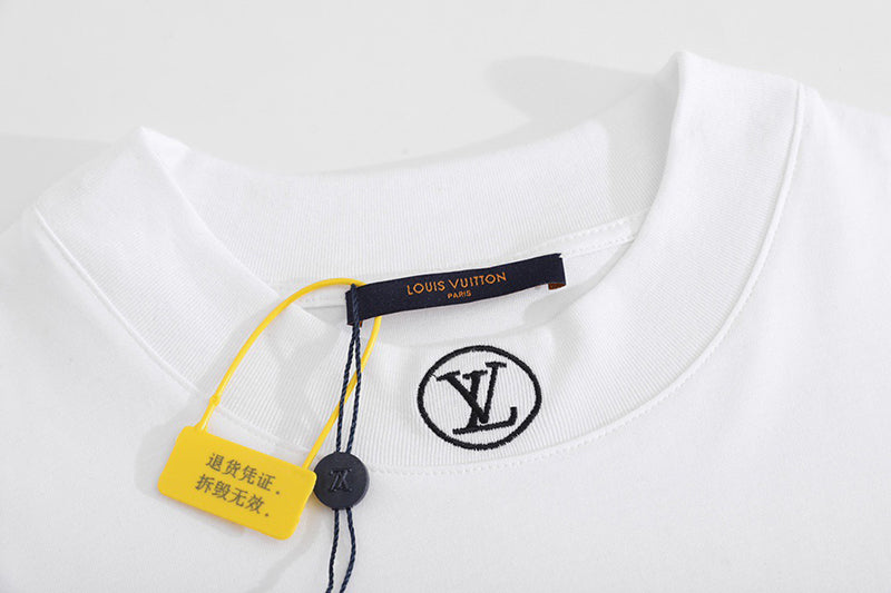 Louis Vuitton LV High Neck Tee White