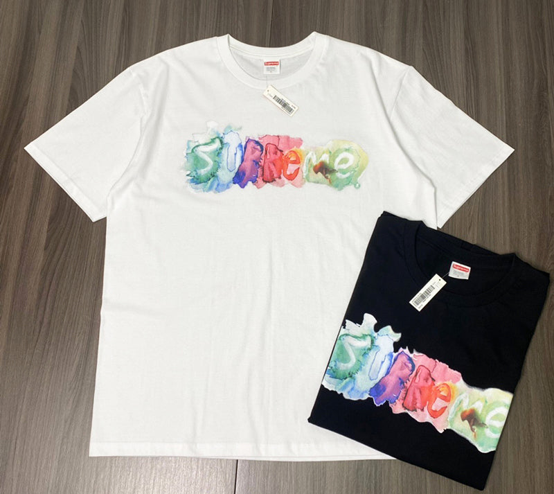 Supreme Watercolor Tee White - SS23