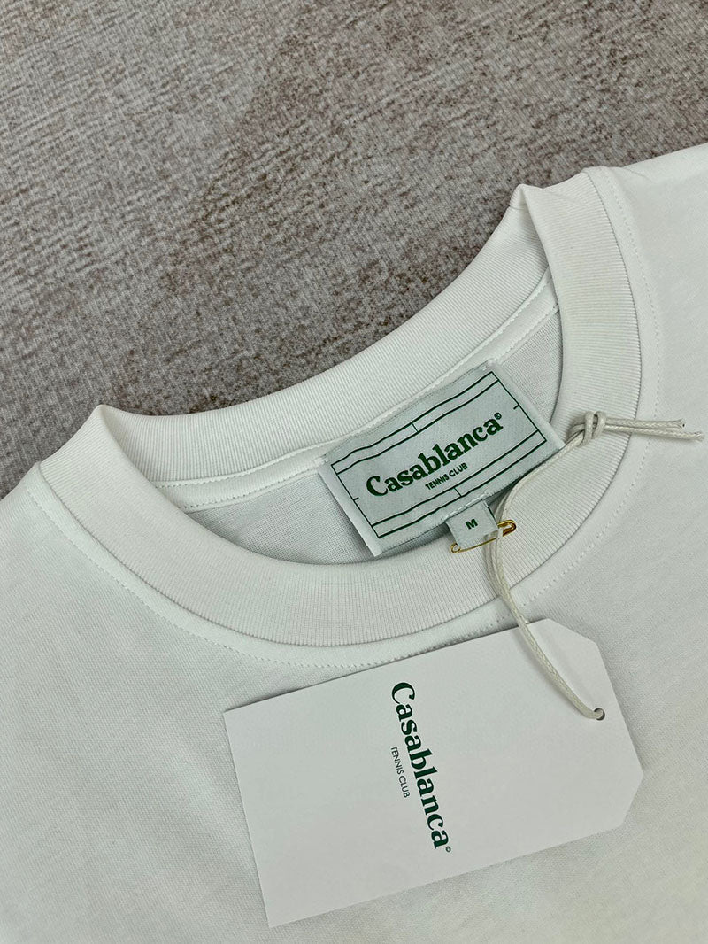 CASABLANCA Yellow Block T-Shirt