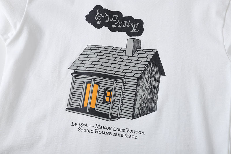 Louis Vuitton House Printed T-Shirt