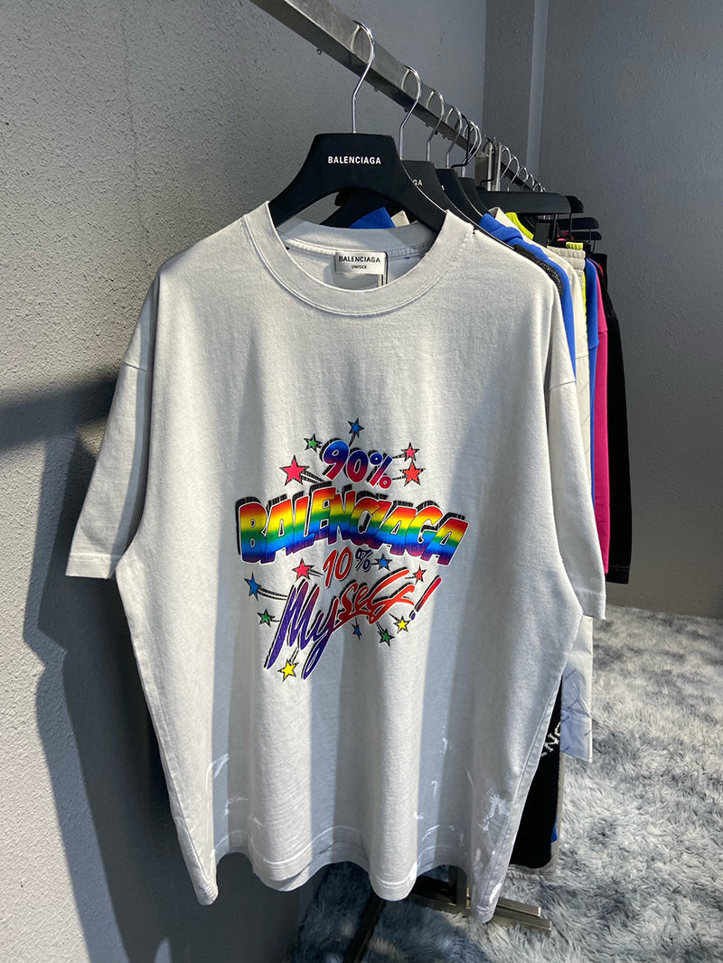 Balenciaga Disco 90% 10% Myself T Shirt