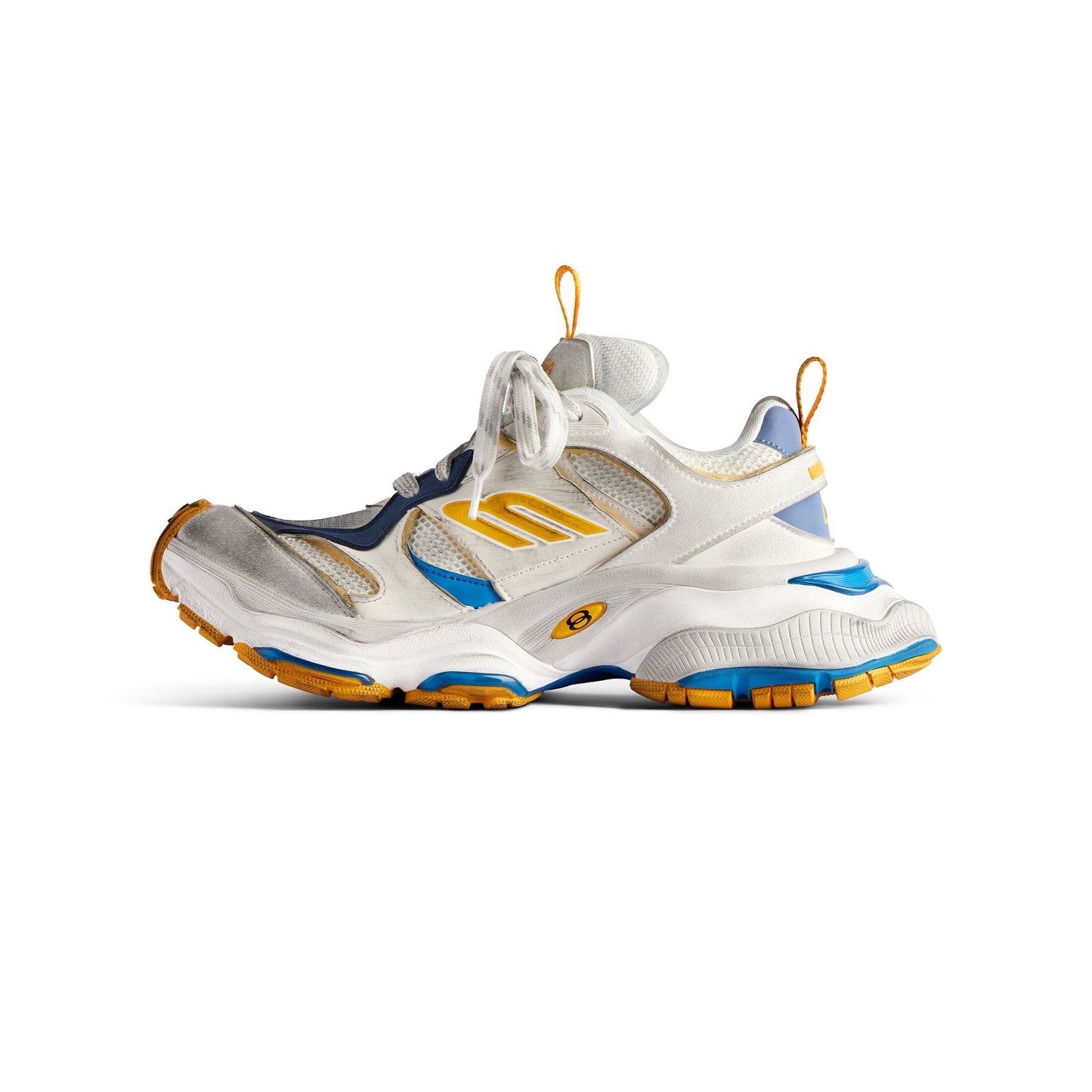 Balenciaga Cargo Sneaker 'Grey/White/Blue/Orange'