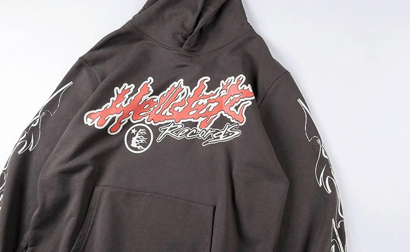 Hellstar Records Tour Hoodie Black