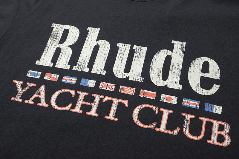 Rhude Flag cotton T-shirt