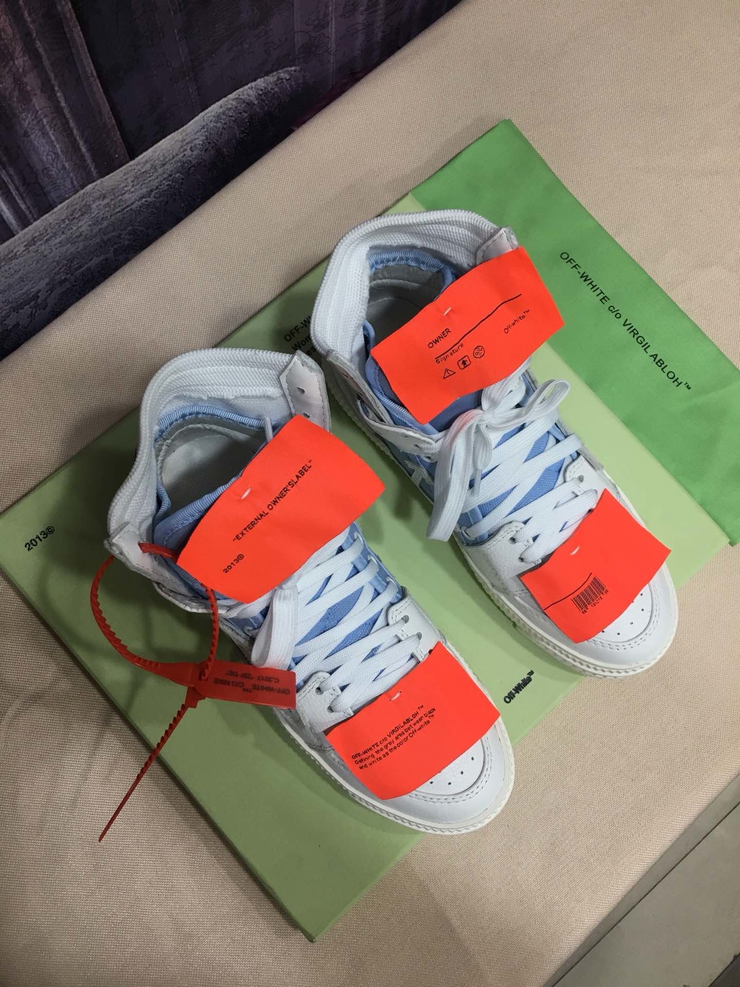 Off-White Off Court 3.0 High 'White Blue'