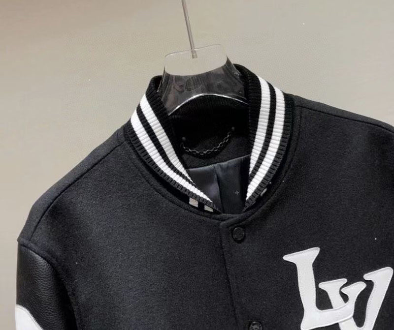 Louis Vuitton Chains Camo Varsity Jacket