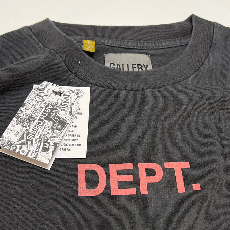 Gallery Dept. - Paint-Splattered Logo-Print Cotton-Jersey