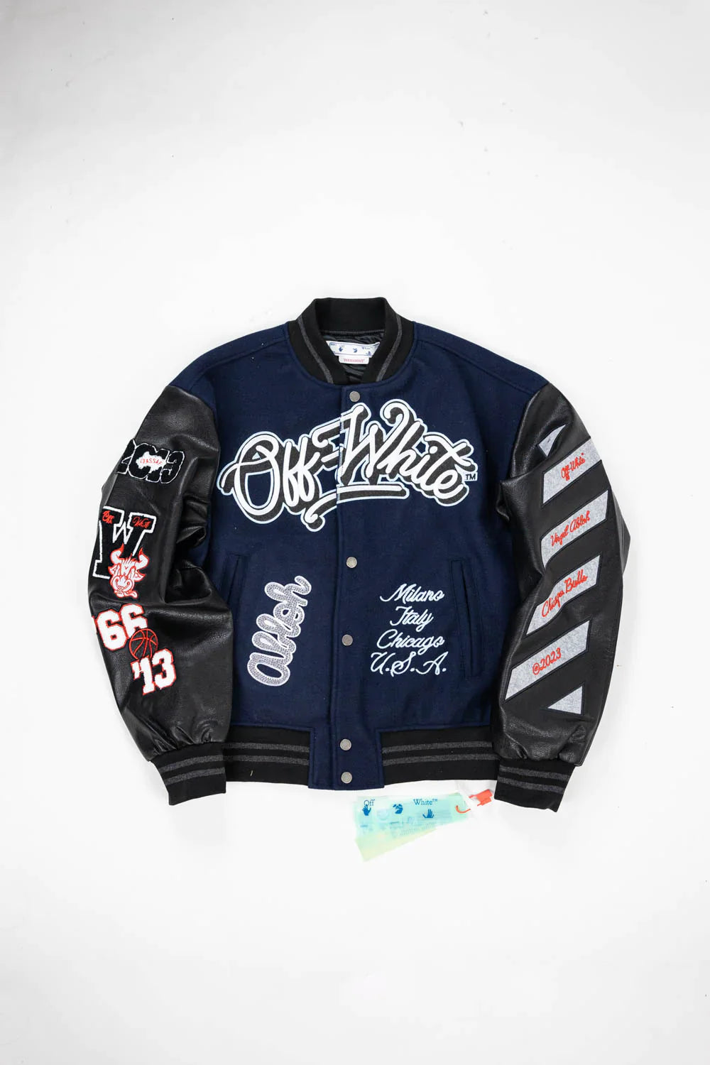Off-White c/o Chicago Bulls Blue Varsity