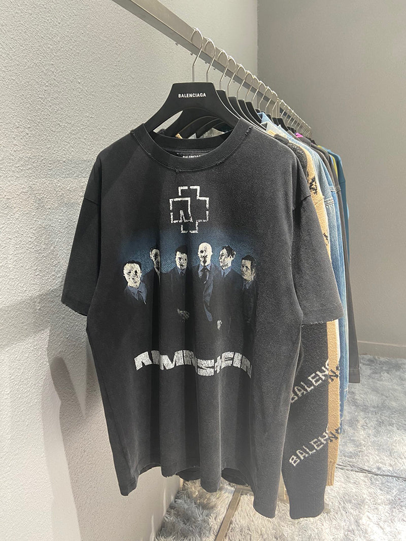 Balenciaga Rammstein short-sleeve T-shirt