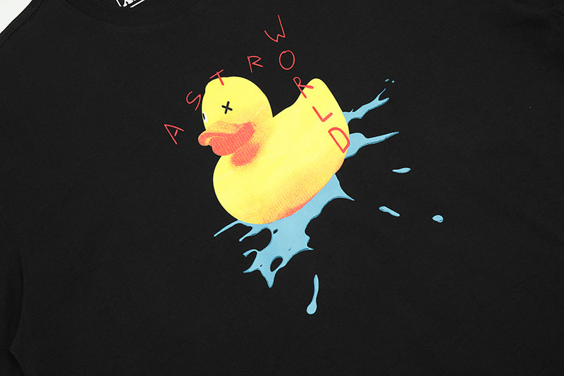 Travis Scott Astroworld Europe Exclusive Rubber Duck T-Shirt Black