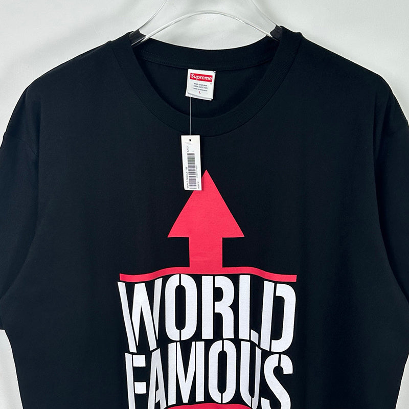 Supreme World Famous Tee 'Black'