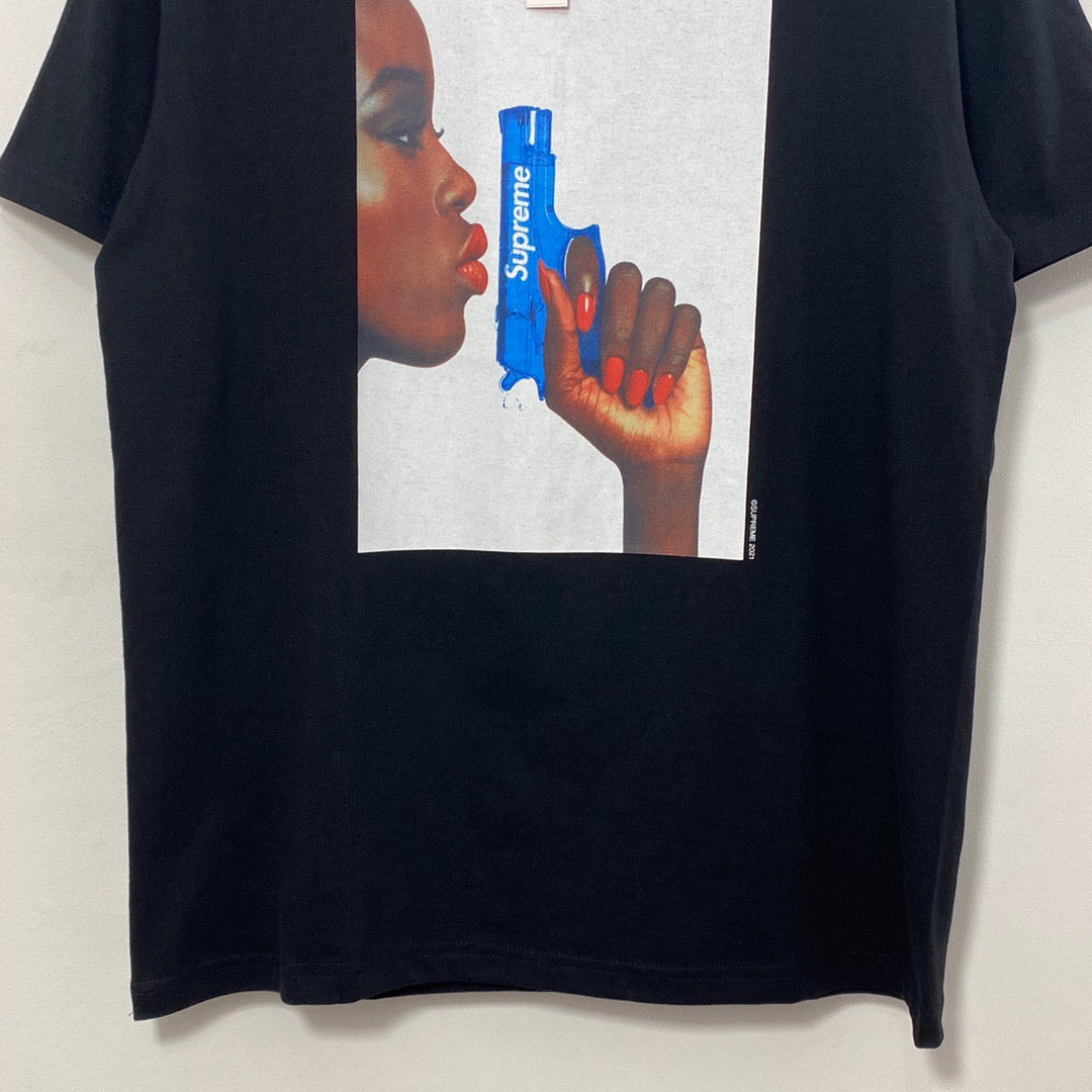 Supreme Water Pistol Tee Black - SS21
