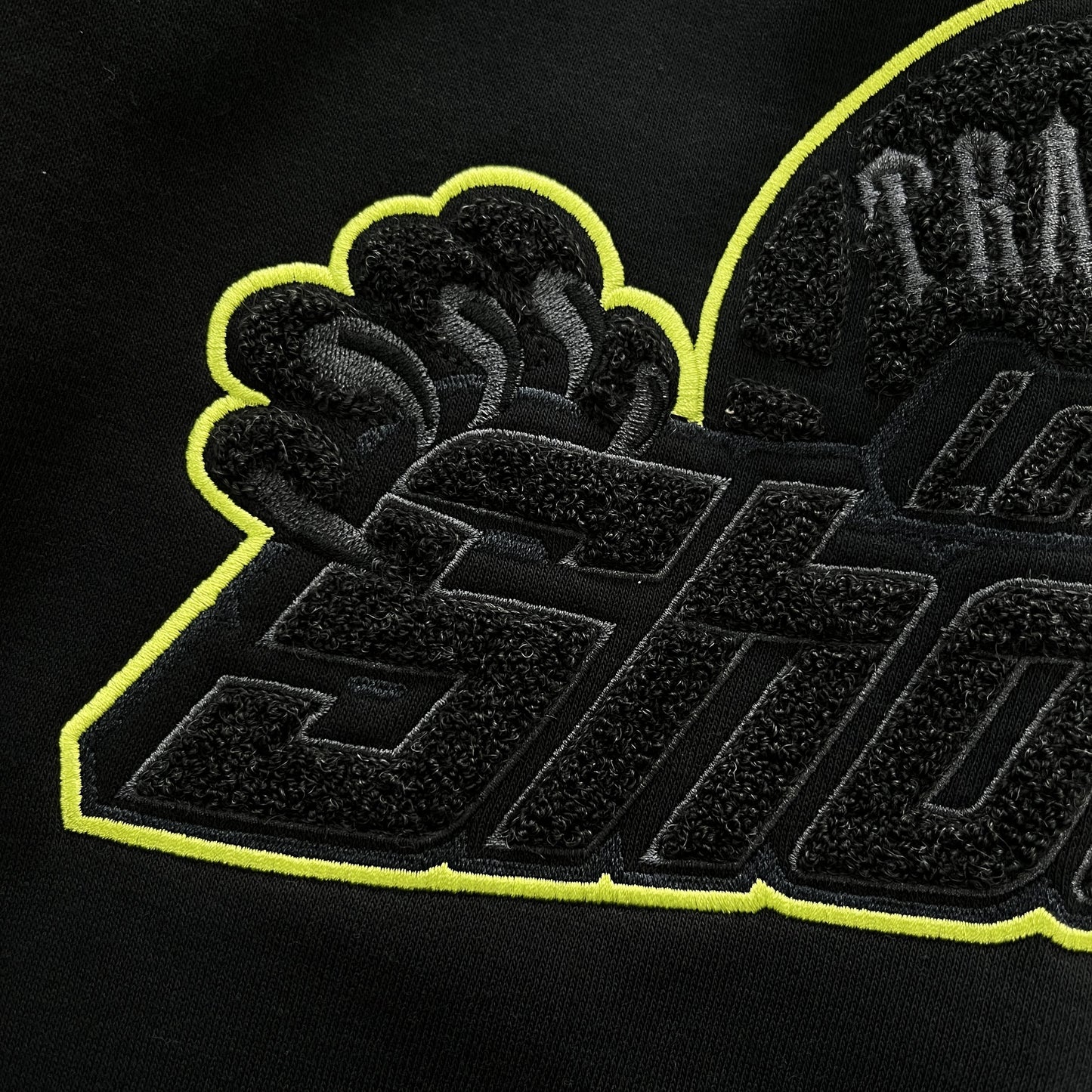 Trapstar Shooters Hoodie Tracksuit Black/Lime