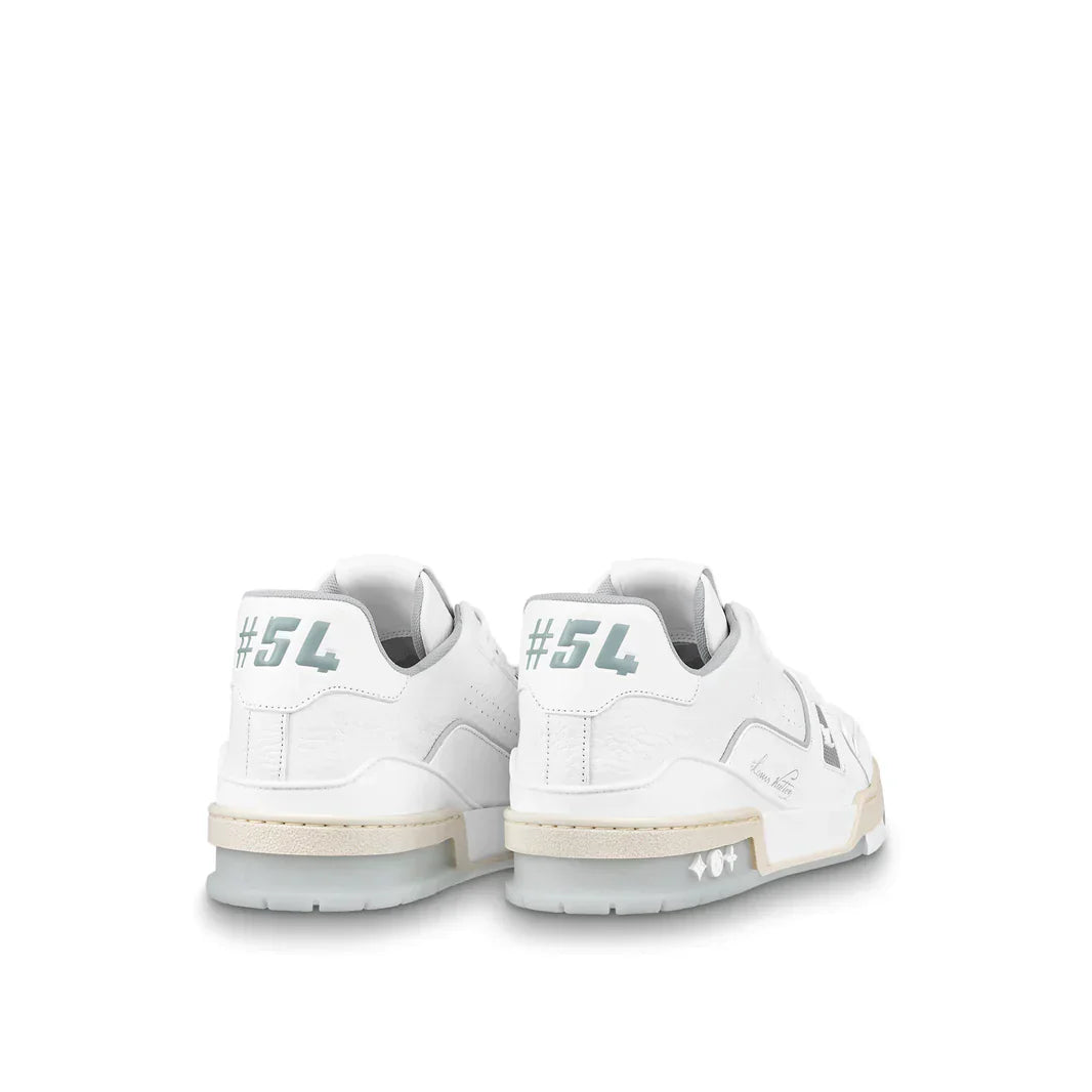 Louis Vuitton LV Trainer White Signature