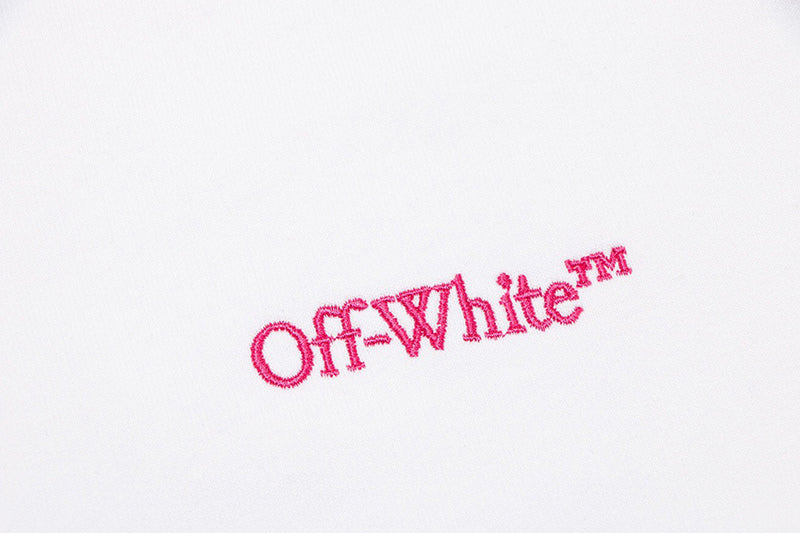 Off-White c/o Virgil Abloh Moon Cam Arrow Skate Hoodie White