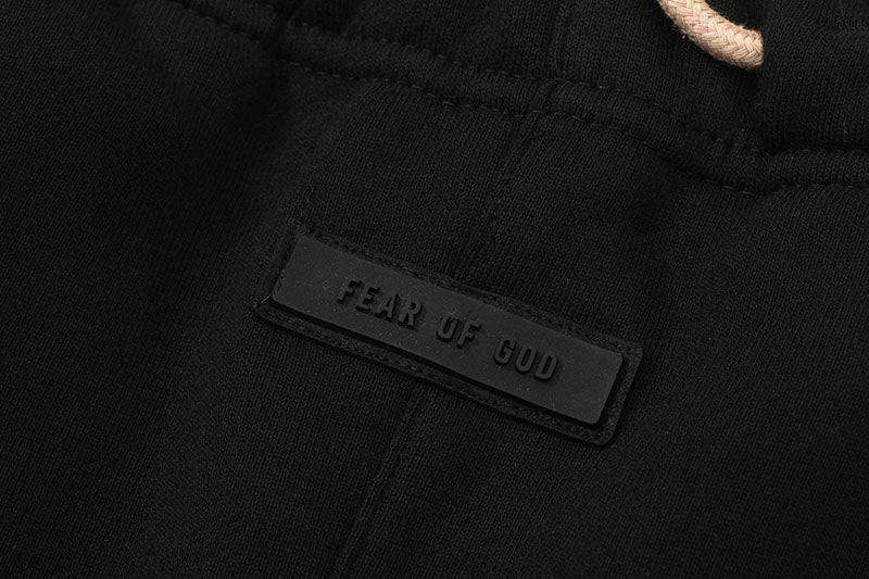 FEAR OF GOD ESSENTIALS logo-print Drawstring Track Pants Black