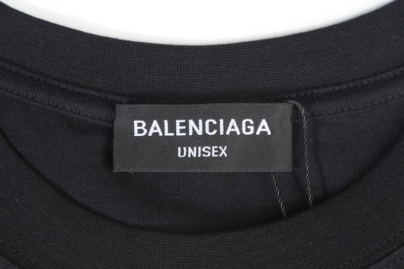 Balenciaga Cities Paris T-Shirt in black and white