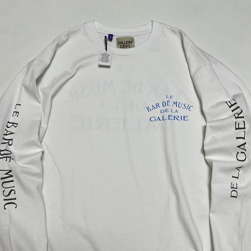 Gallery Dept. Le Bar Shop L/S Tee White