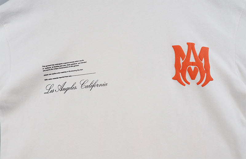 AMIRI Military specs stencil White T Shirt
