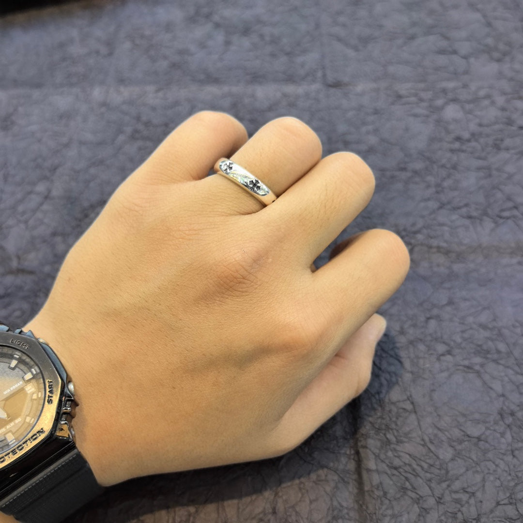 Chrome Hearts - Cross Eternity Band Ring