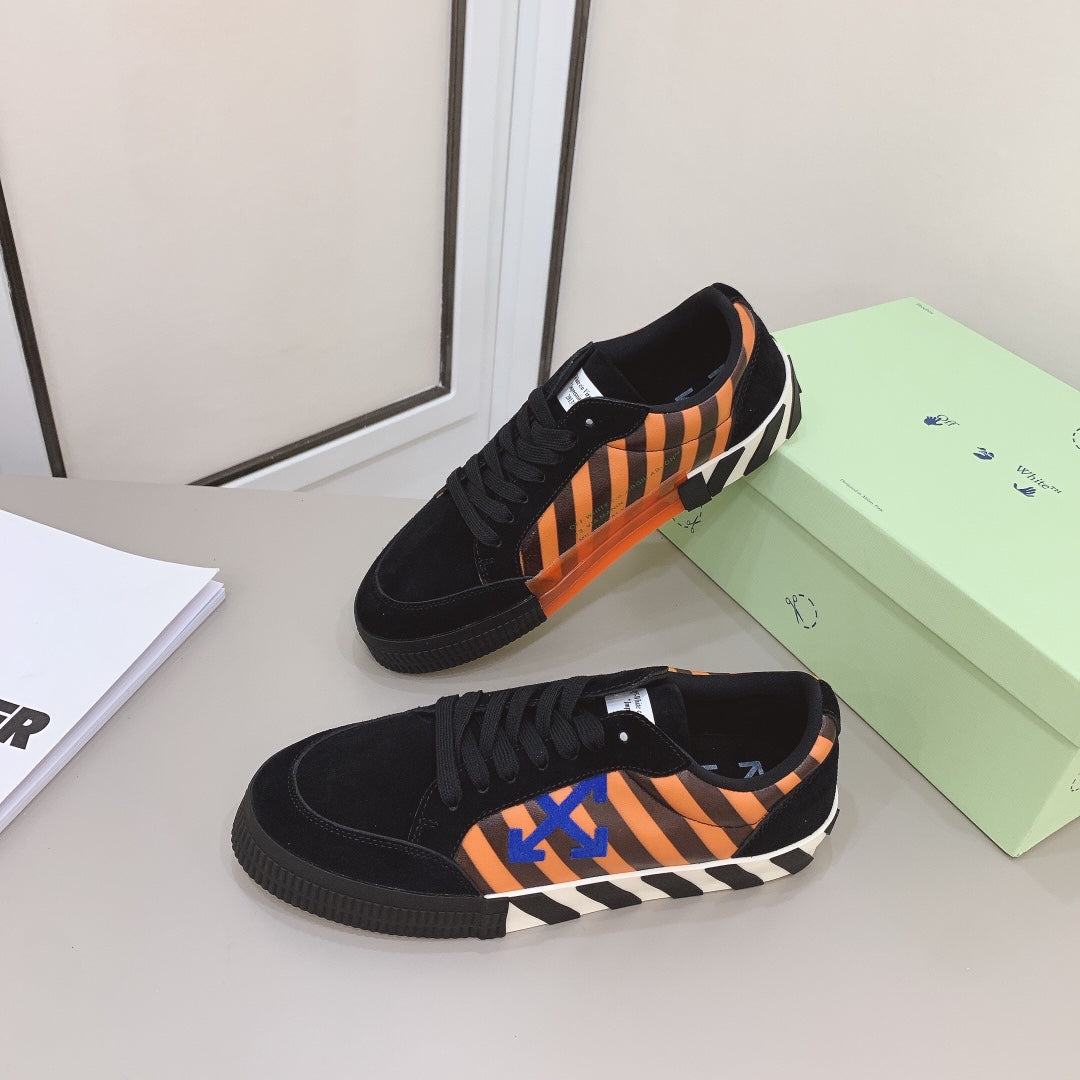 Off-White Low Vulc Black Orange