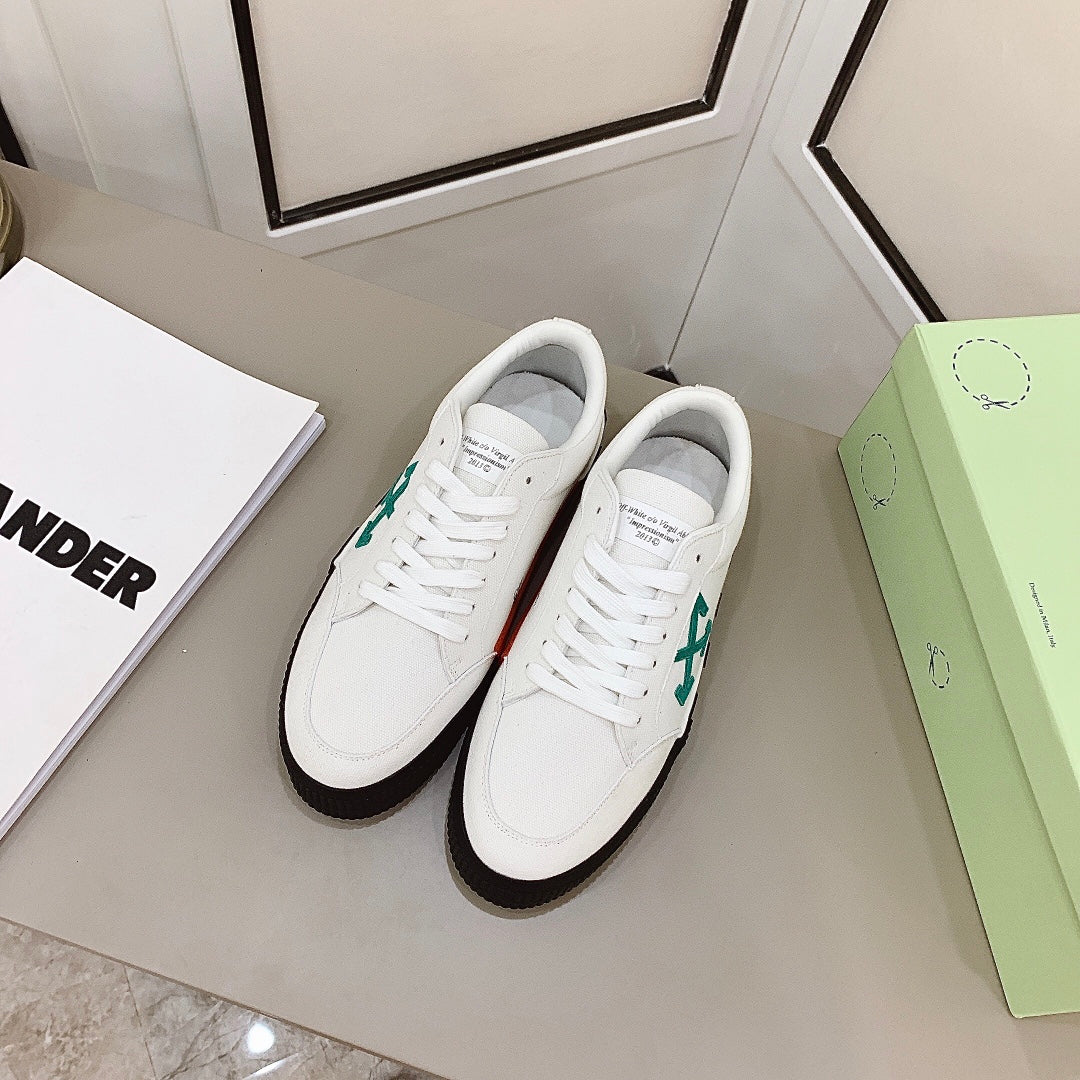 Off-White Vulc Low 'White Green'