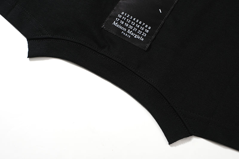 Maison Margiela MM6 Casual Logo T-shirt Black