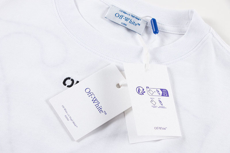 Off-White Logo cotton t-shirt White
