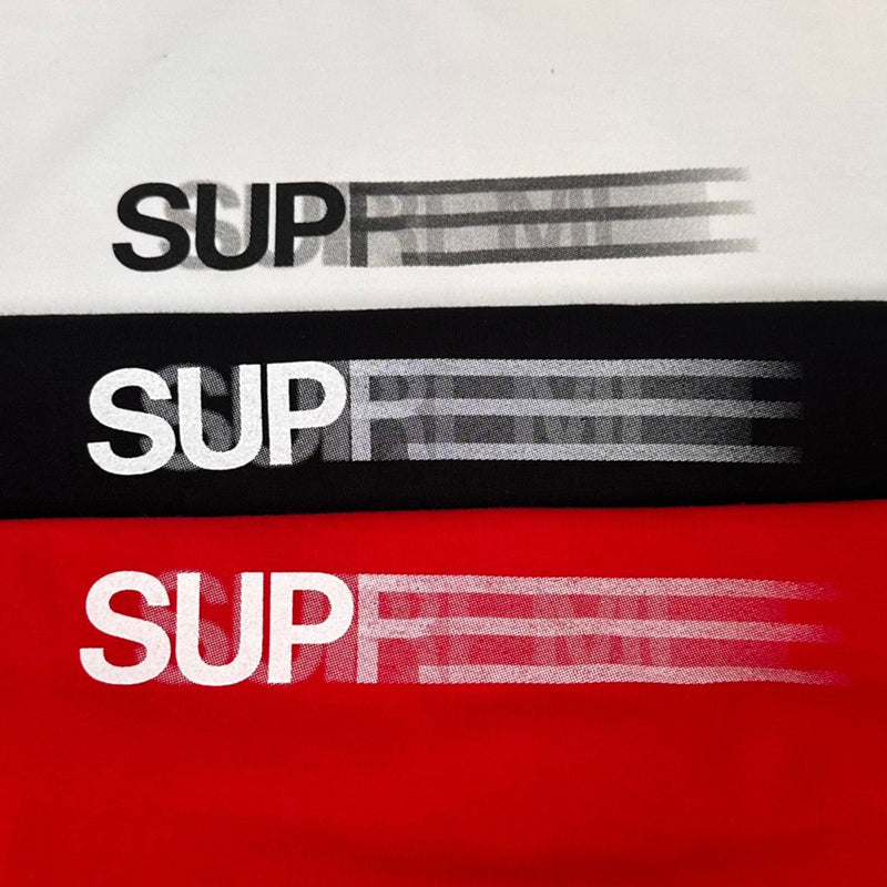 Supreme Motion Logo Tee Black