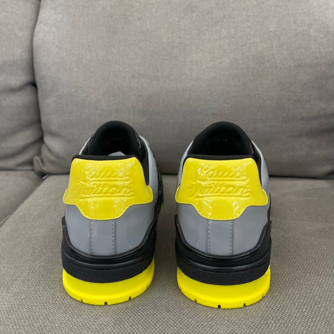 Louis Vuitton LV Trainer Black Yellow