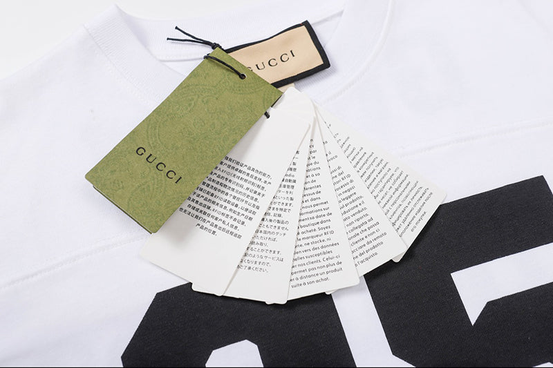 GUCCI 25 Eschatology T-Shirt (White/Black)