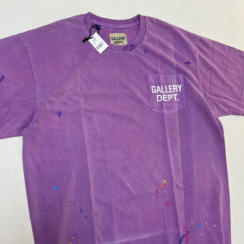 GALLERY DEPT. Vintage Logo Painted T-Shirt Purple
