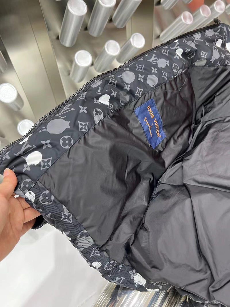 Louis Vuitton x YK Monogram Painted Dots Down Blouson