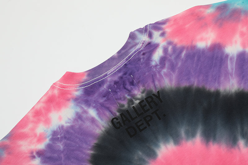 Gallery Dept. Stop Being Racist Tie Dye T Shirt Raibow